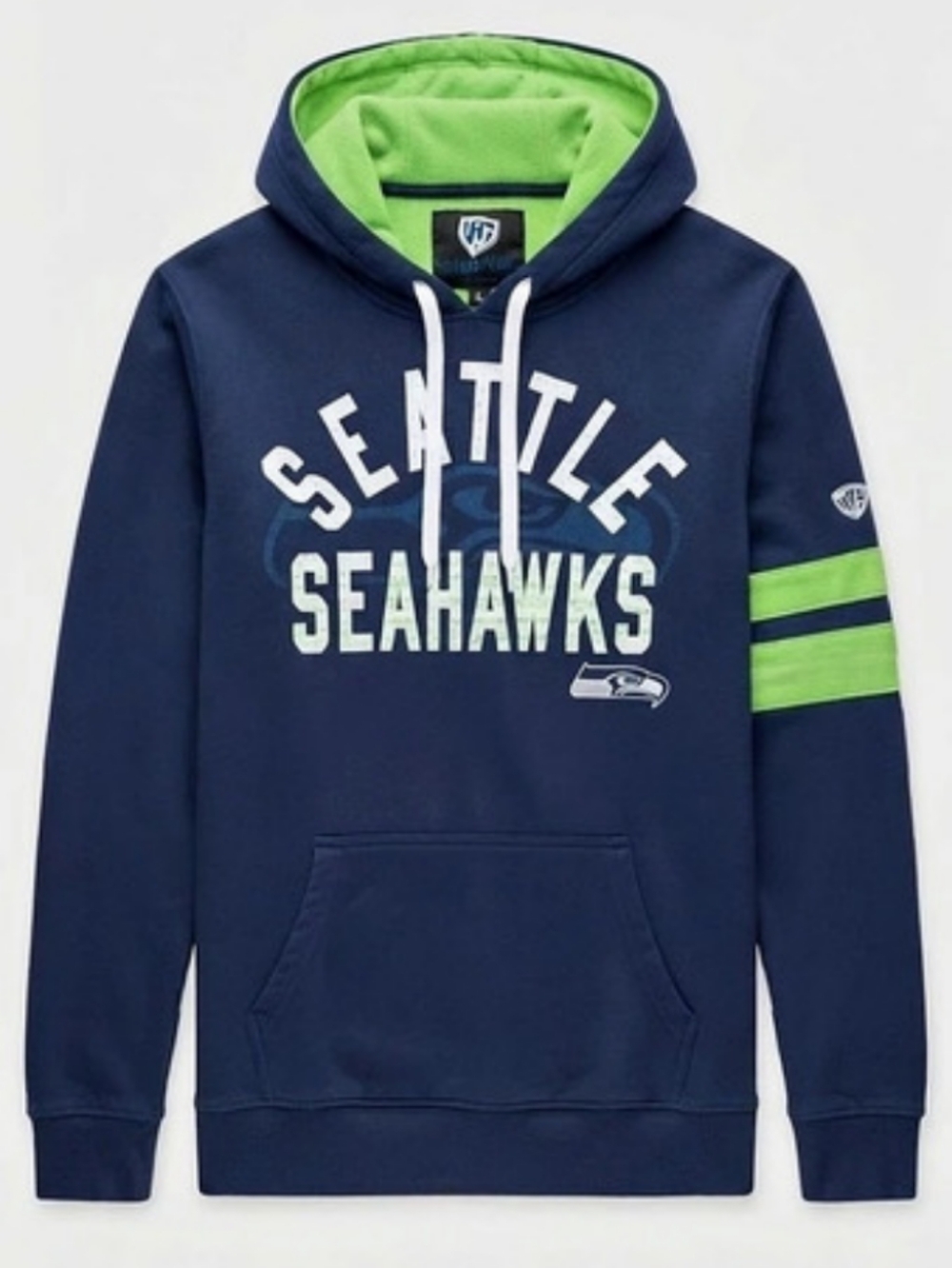 Hands High Seattle Seahawks Hoodie Seahawks Hoodie Blue Large
